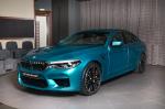 BMW M5 with M xDrive in Snapper Rocks Blue by Abu Dhabi Motors 2018 года